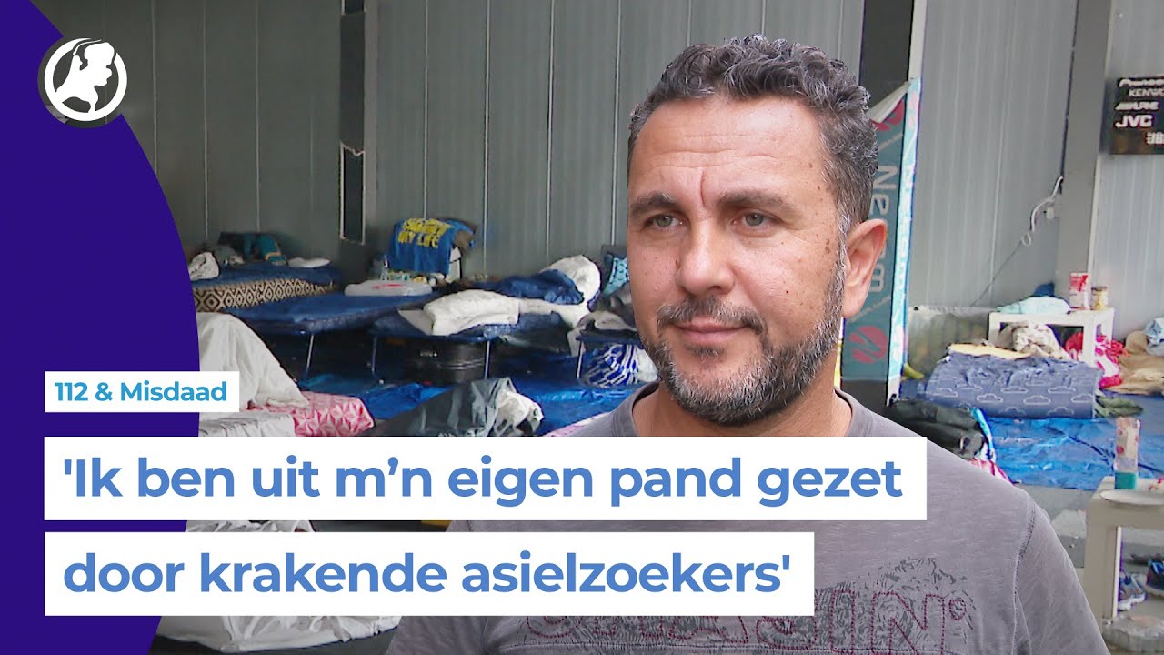 Amsterdamse ondernemer doet aangifte tegen asielzoekers die zijn bedrijfspand kraken