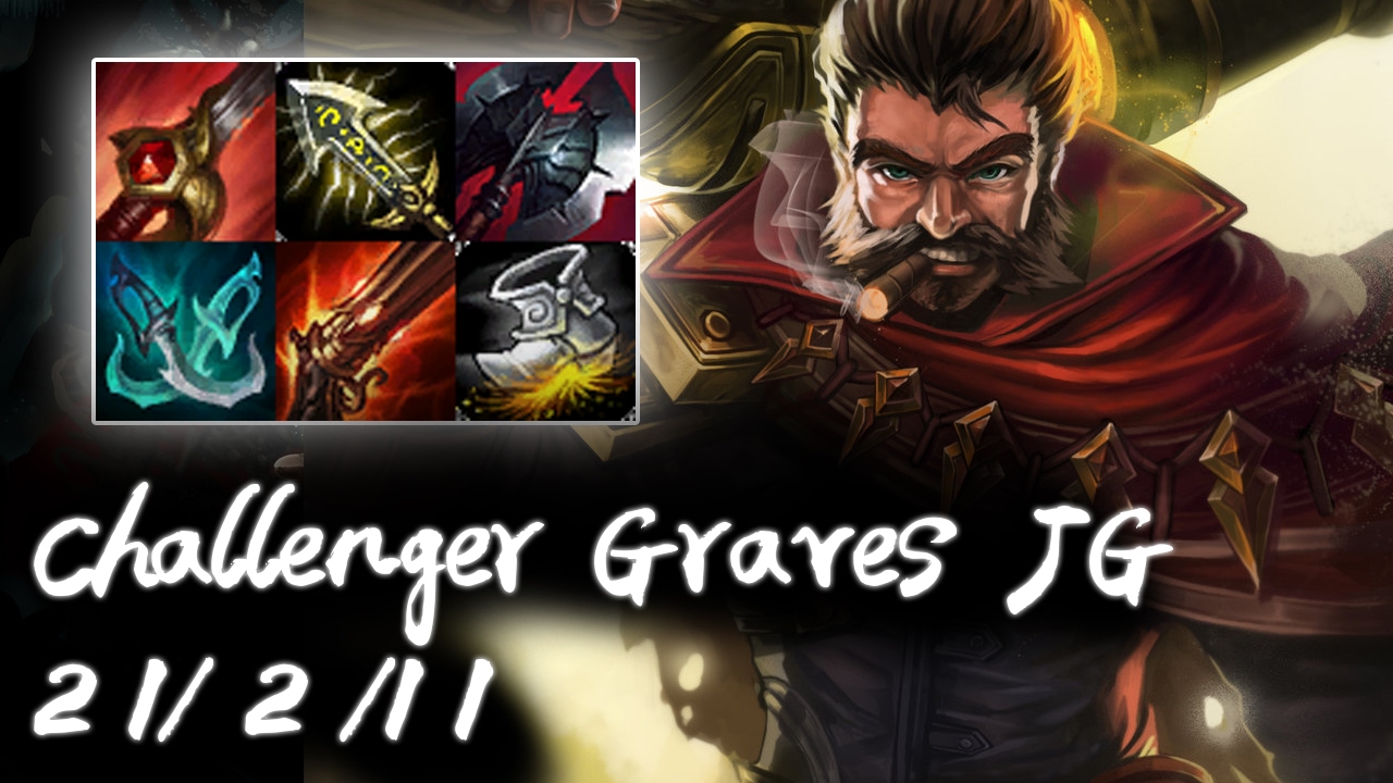 Challenger Graves Jungle vs Kha'Zix | Korea High Elo Replays