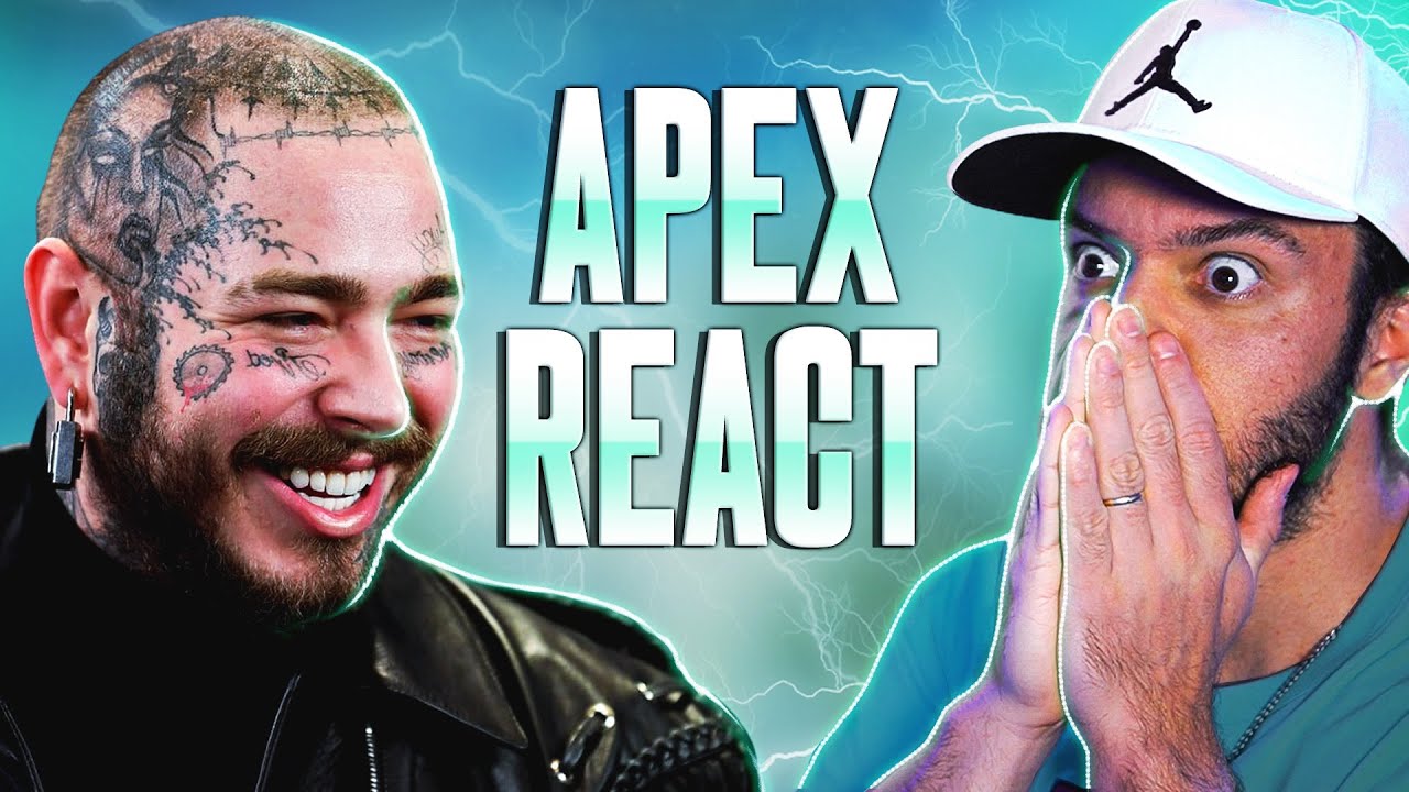 APEX REACT | Post Malone Jogando Apex Vai Ser a Melhor Coisa Que Você Vai Ver Hoje!