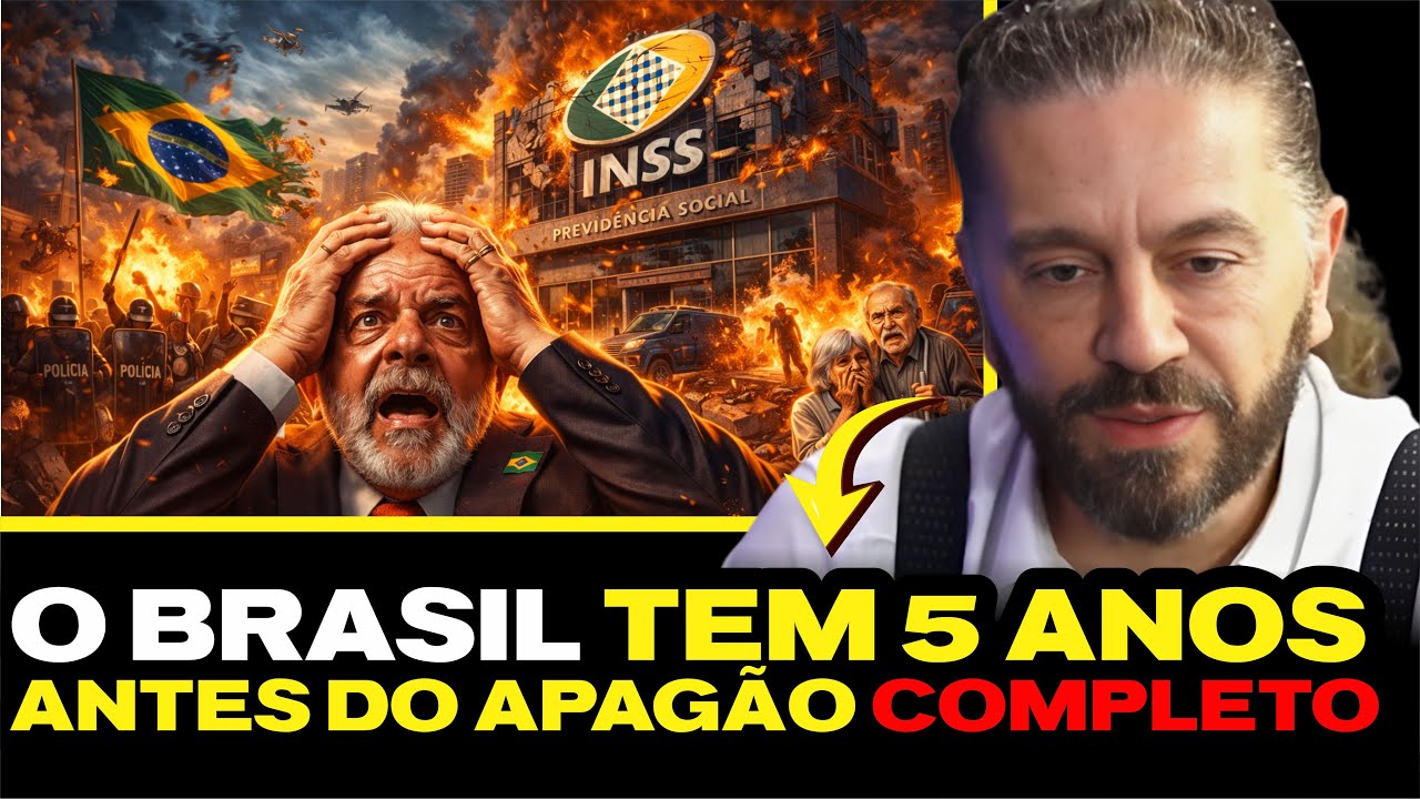 BRASIL À BEIRA DE UM APAGÃO ECONÔMICO! com PHD Bertoncello