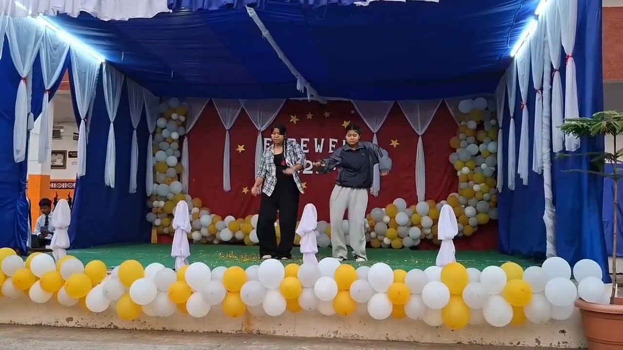 Dance on the occasion of Farewell Day 2026. JNV #williamnagar. 