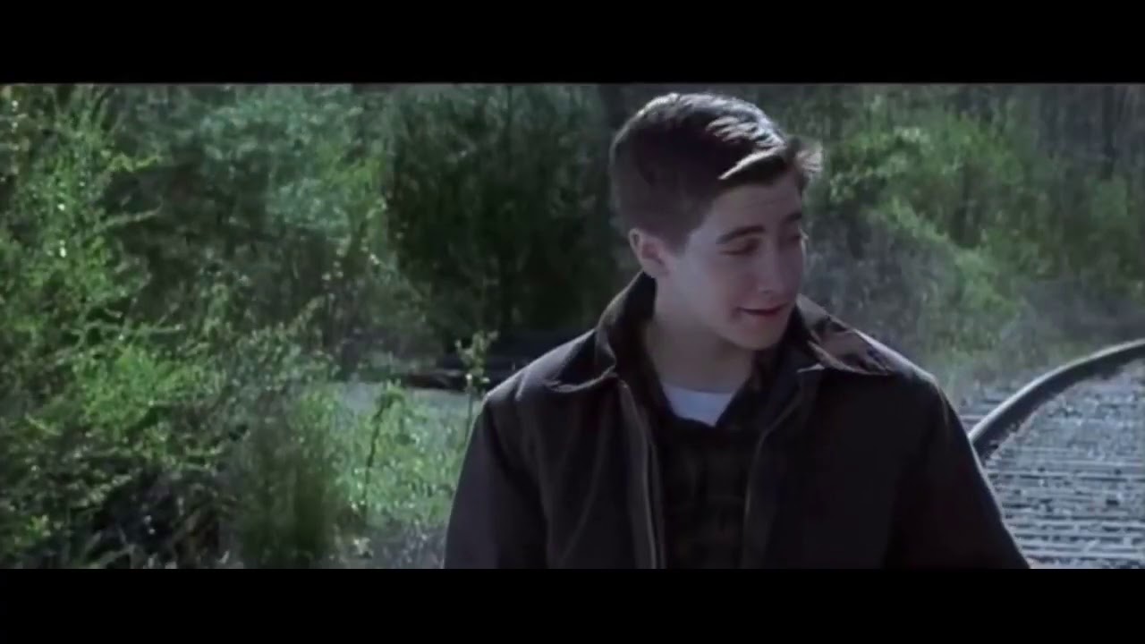 October Sky Railroad Scene