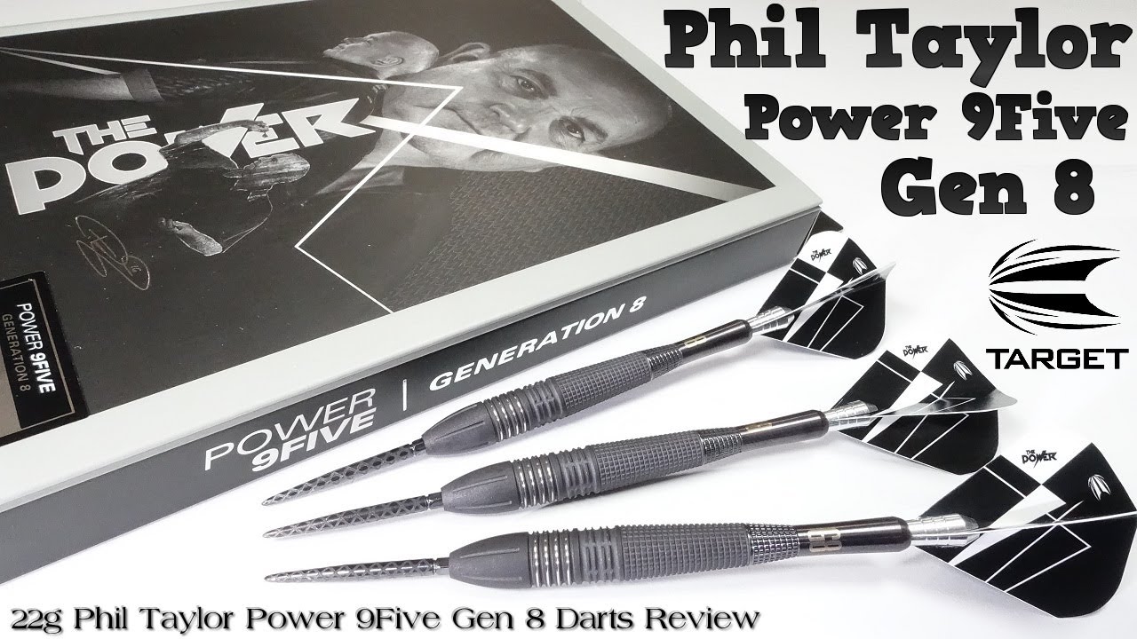 Target PHIL TAYLOR Power 9Five Generation 8 Darts Review