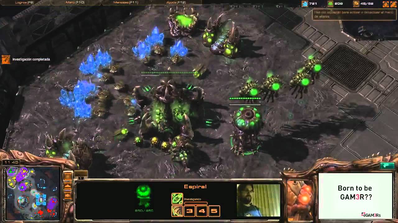 Starcraft 2 - Live 2.0 -3vs3- SrChincheto77 (Z) GiorgioCarttoni (P) Alexby11 (Z)-fragmento streaming