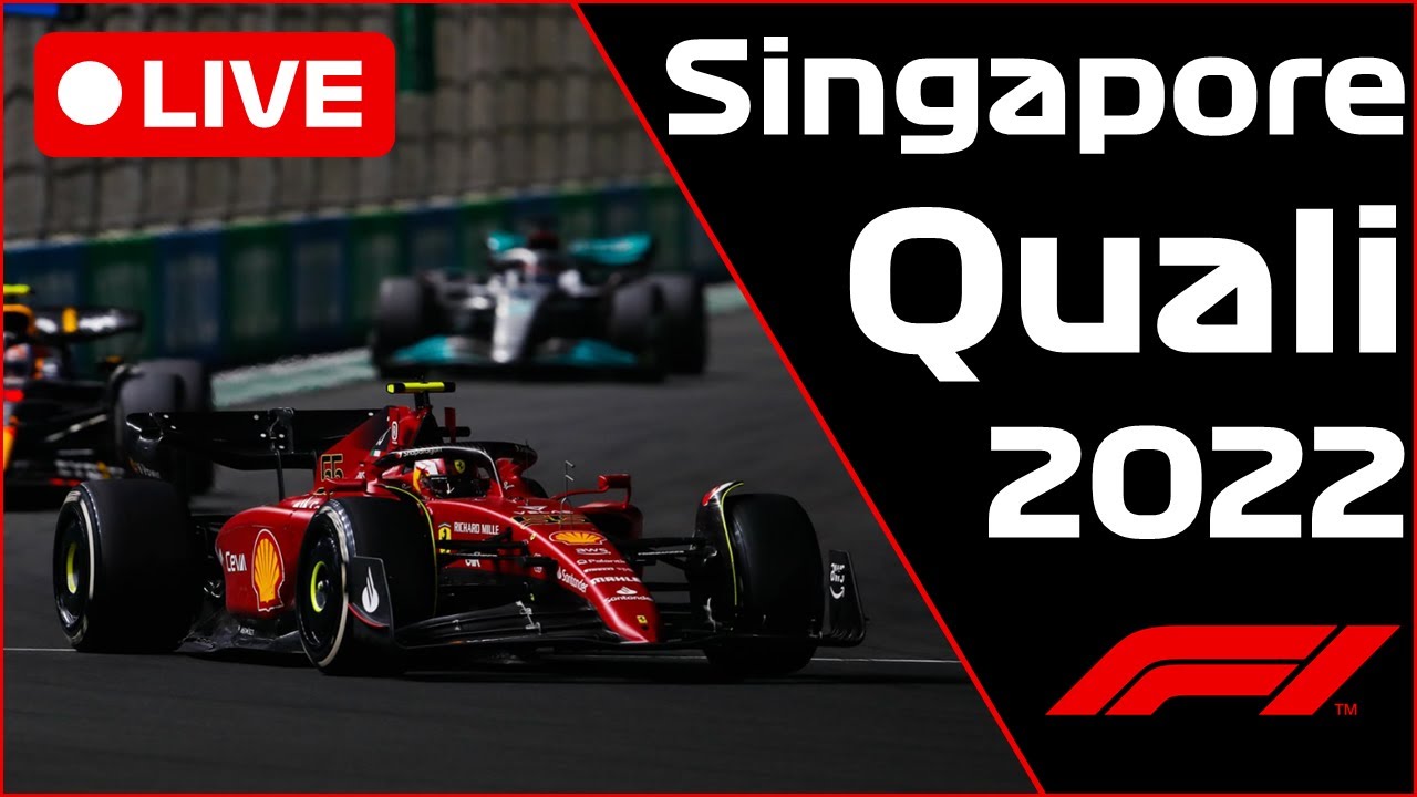 🔴F1 LIVE -  Singapore GP QUALI - Commentary + Live Timing