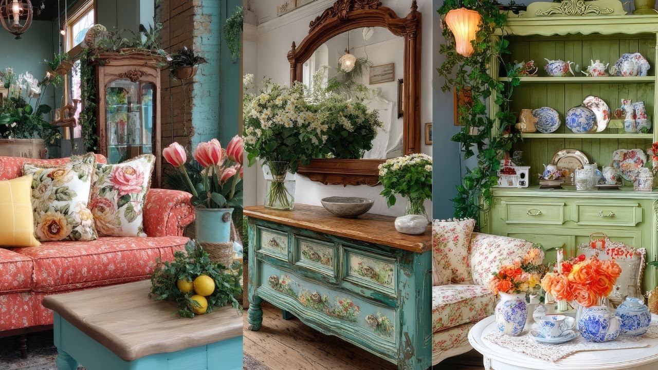 Charming Nostalgia: Vintage Home Decor Ideas with Antique Charm #2