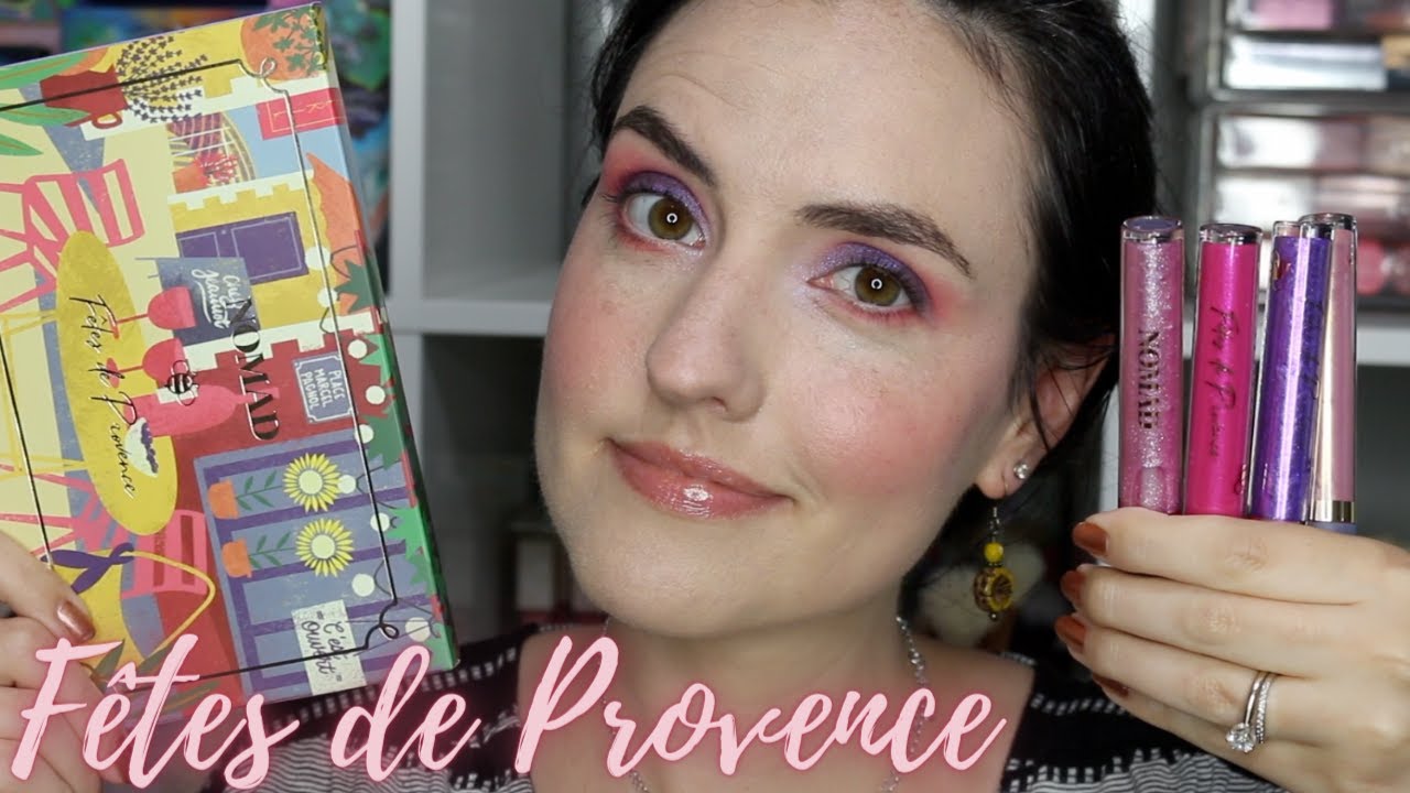 Nomad Fêtes de Provence Collection | NEW Lip Glosses + Provence Palette Swatches, Tutorial + Review
