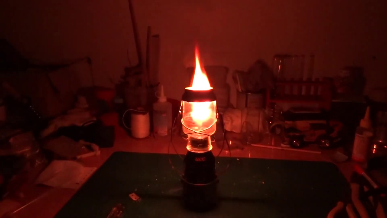 火手燈(復古煤油燈)製作  DIY 1---Made a Feuerhand (Kerosene lamp)-Camping appliance.