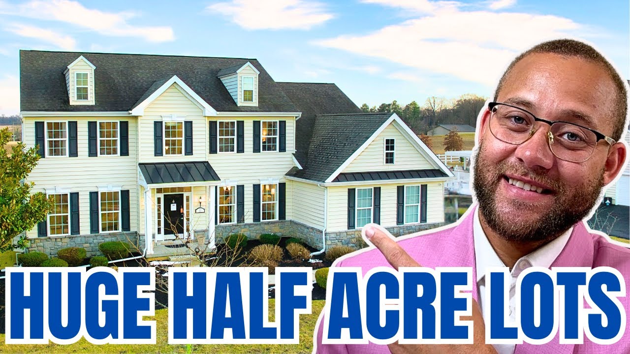 Unbelievable Smyrna Delaware New Construction Homes With MASSIVE Lots