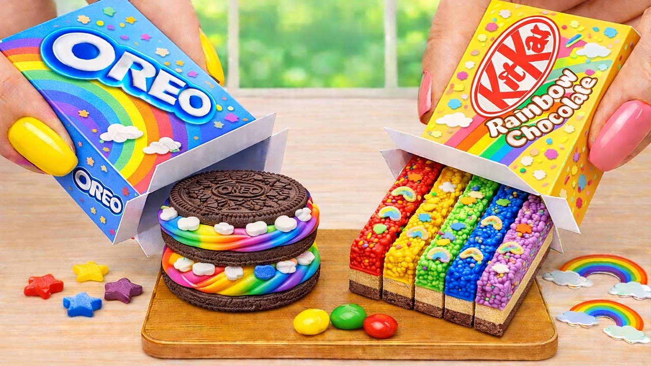 🍰Best of Mini KITKAT Cake Recipe🍰Amazing Miniature Rainbow KitKat Chocolate Dessert | Sweet Cakes