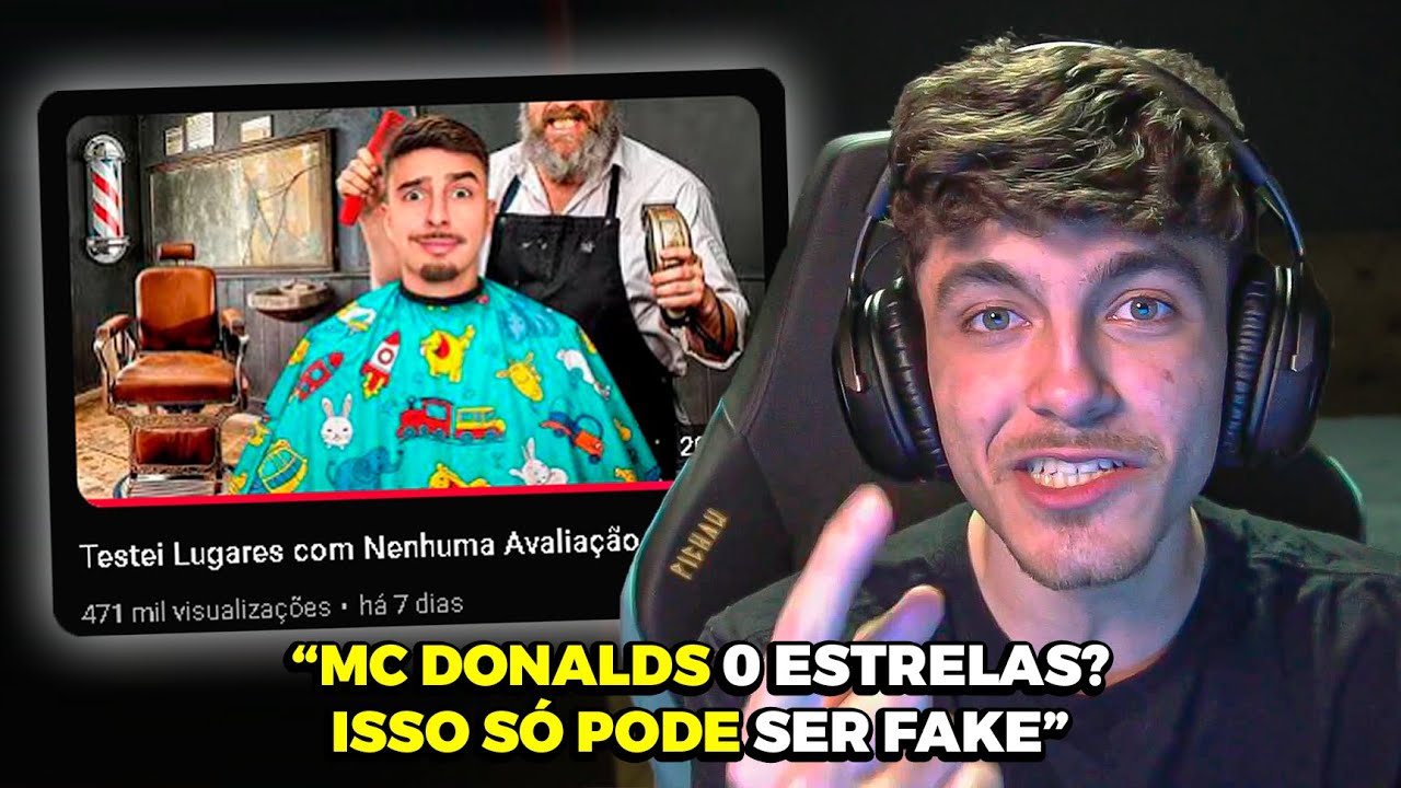 SUETAM REAGE: Testei Lugares com Nenhuma Avaliação