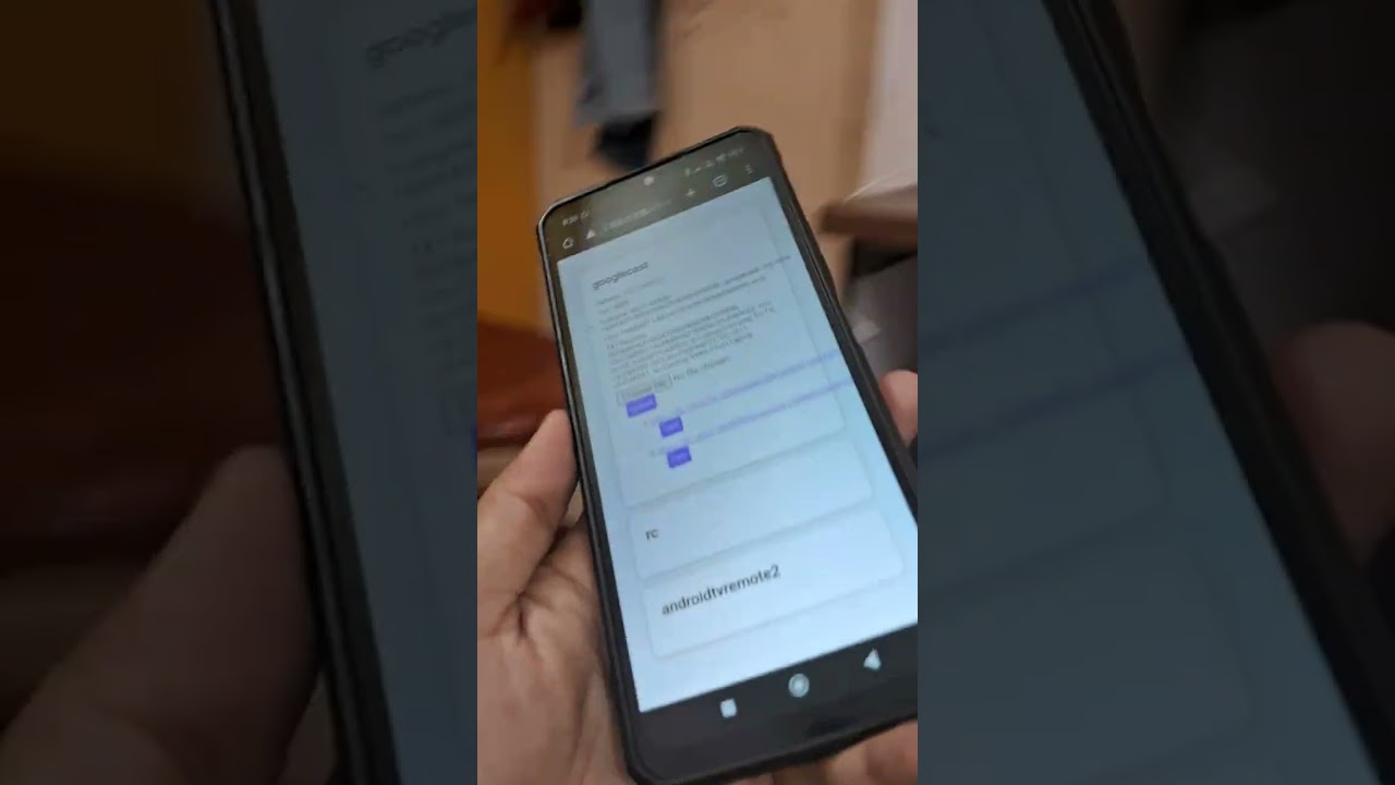 Accessing the video cast app from phone to cast local video from phone | vid 8 in series