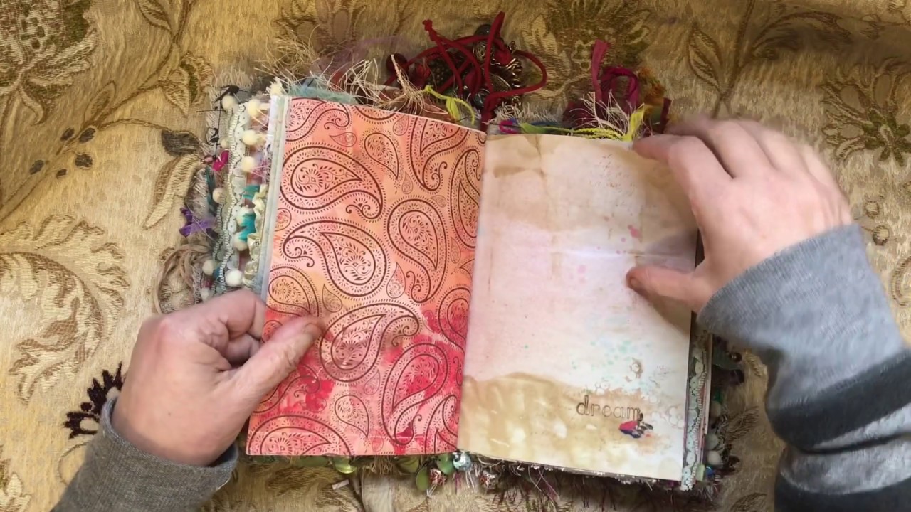Boho Junk journal flip through.#2