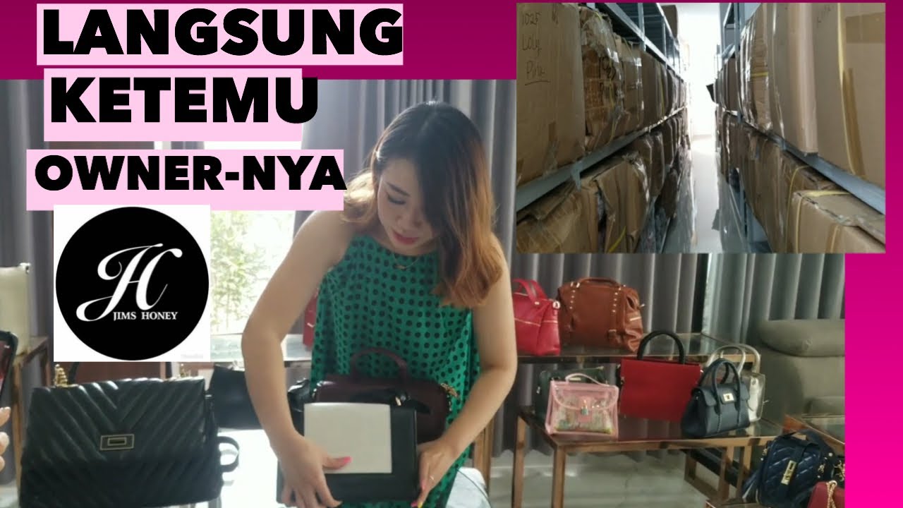 BONGKAR GUDANGNYA TAS JIMS HONEY!! TERNYATAAAA..........