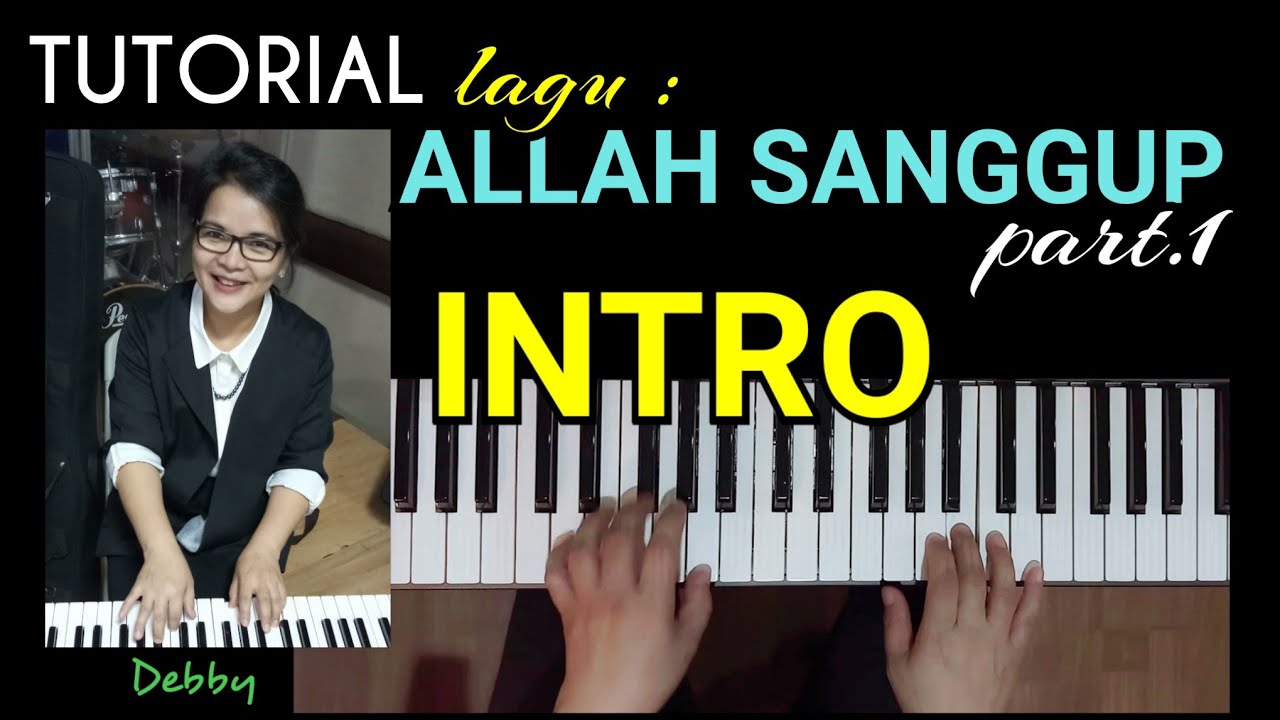 ALLAH SANGGUP - INTRO - Keyboard Leader & Filler TUTORIAL