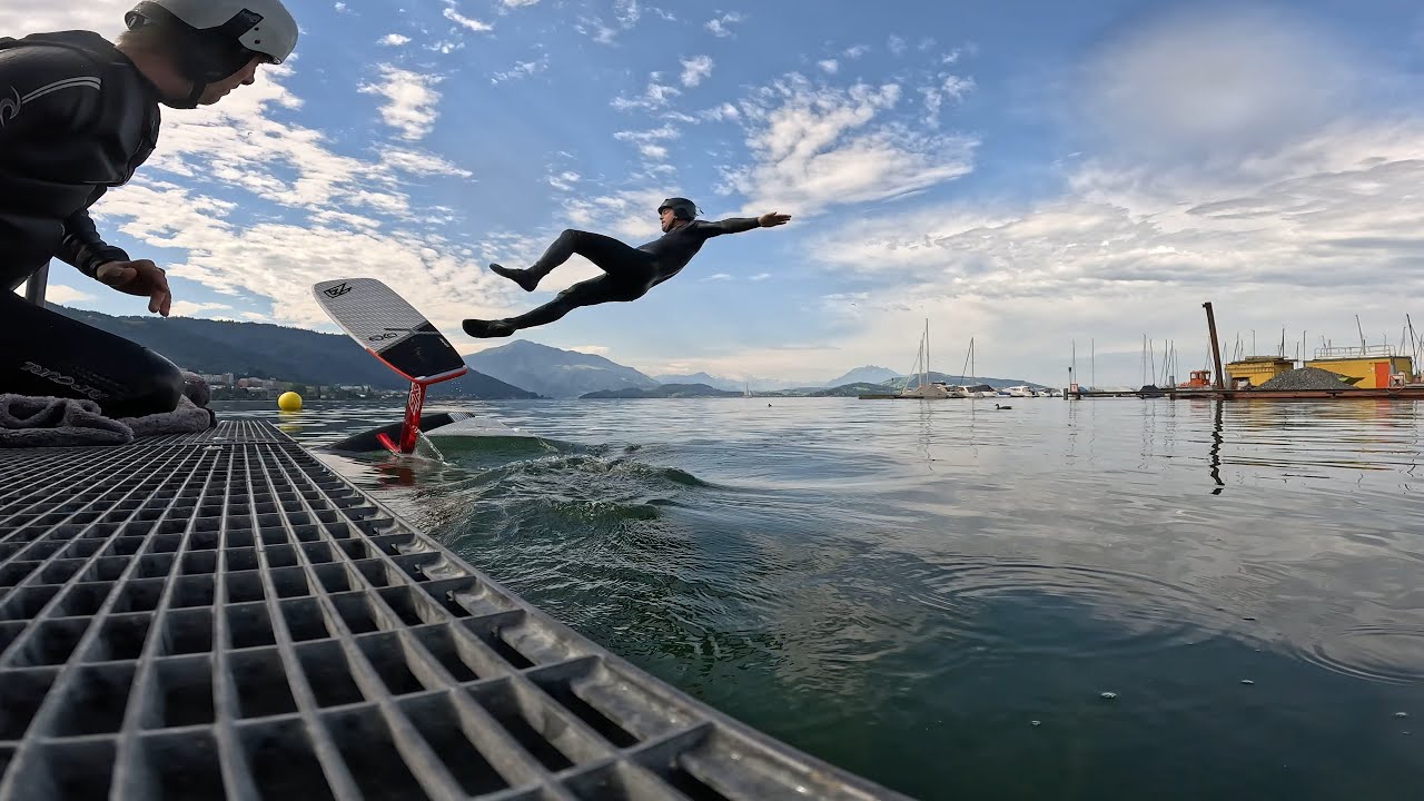 Pump Foiling Beginner FAIL