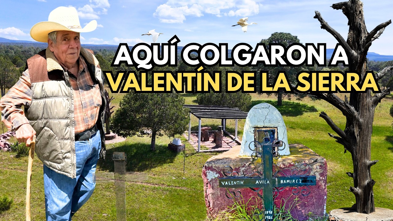HACE 99 AÑOS AQUÍ COLGARON A VALENTÍN DE LA SIERRA, LA VERDADERA HISTORIA