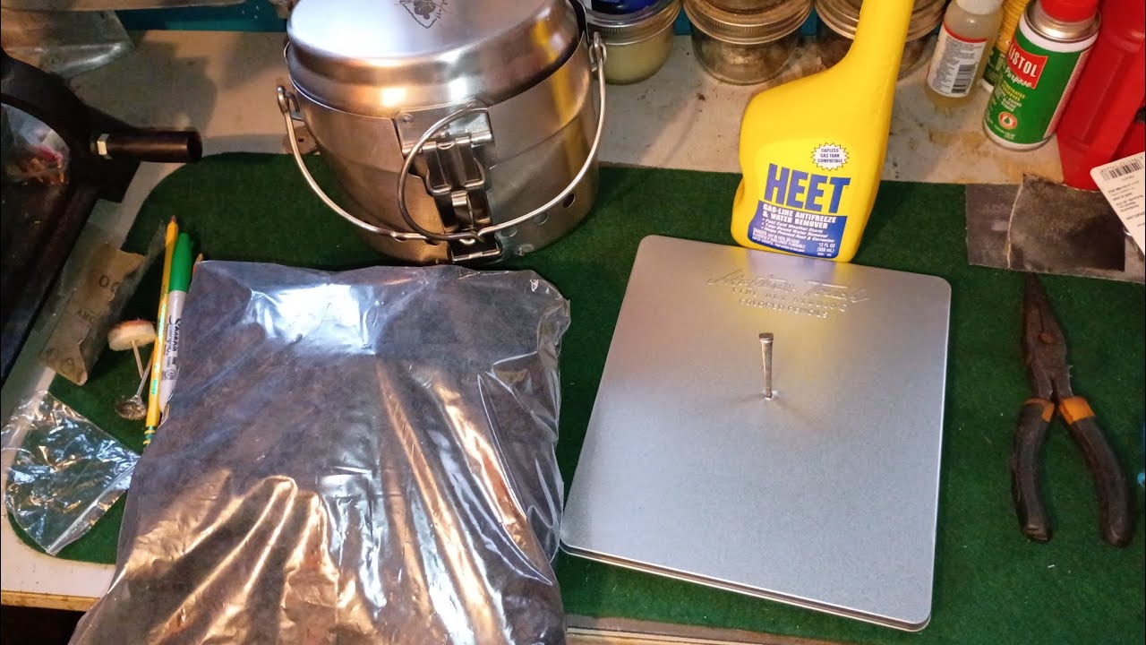 Pathfinder PFM40 mess kit / Fuel sources 
