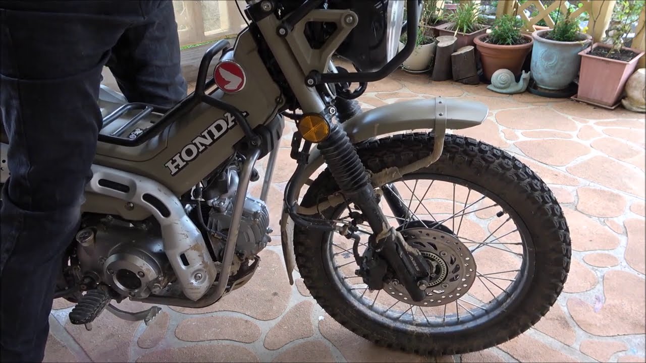 2020 Honda CT125 Hunter Cub Trail - YSS Front Spring Inserts Up-Date!