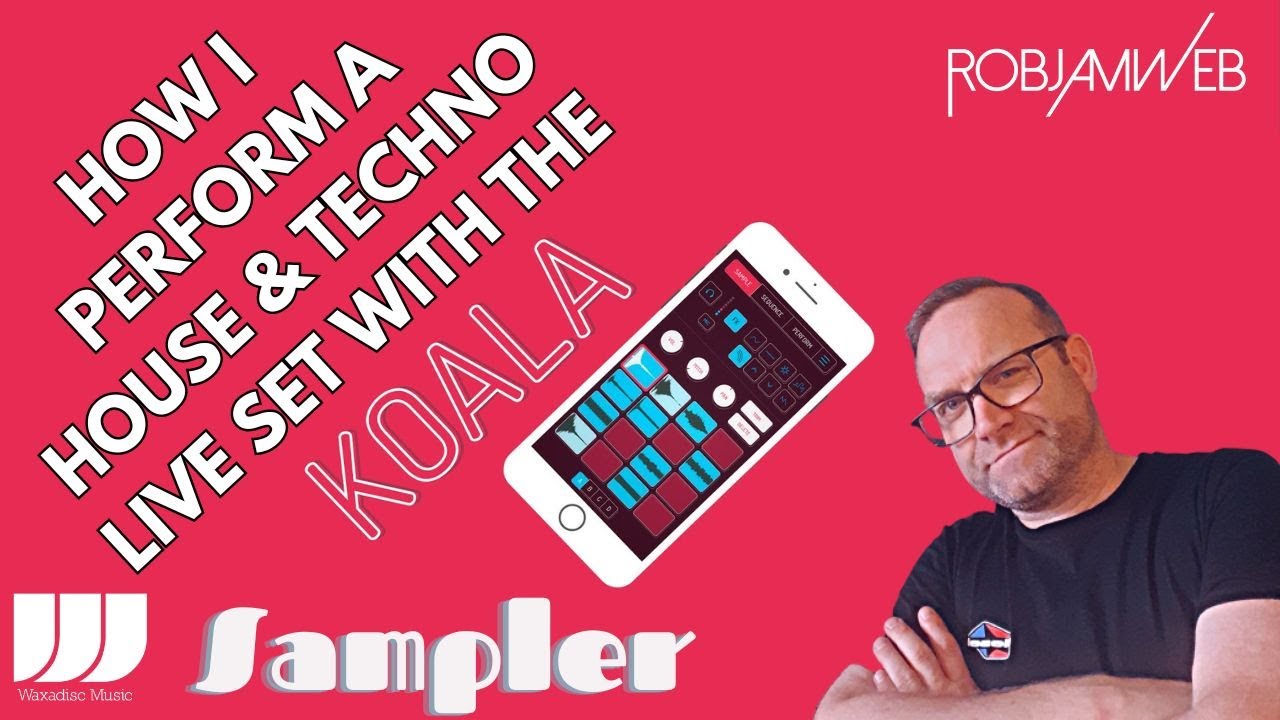 Как я исполняю хаус и техно сет на Koala Sampler