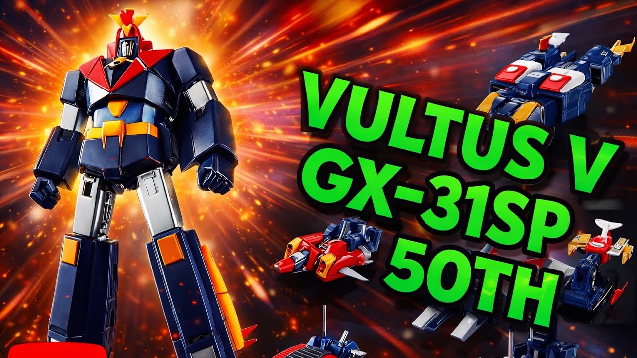 Voltes V GX-31SP Bandai - la nostra recensione
