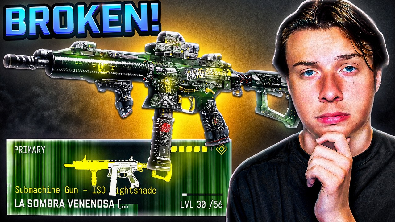 Пистолет-пулемет ISO NIGHTSHADE абсолютно *сломан* в бета-версии MW4! 😍