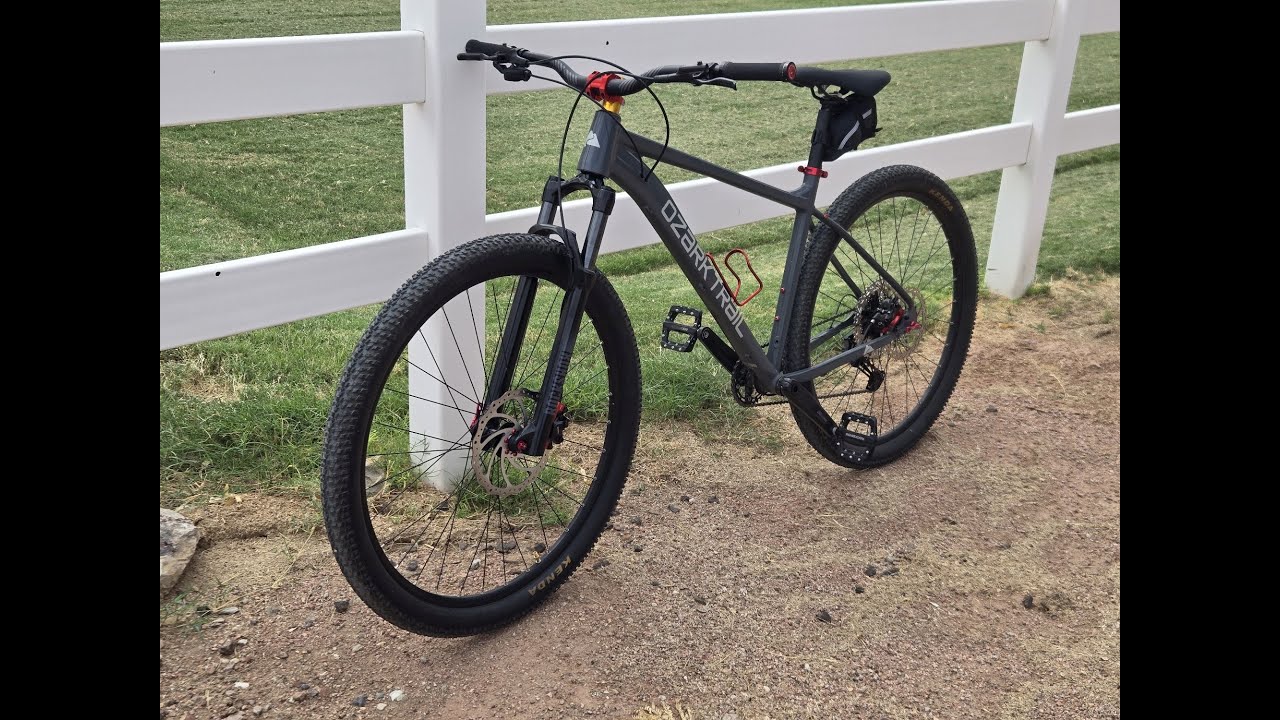 Ozark Trail Ridge M2 Mountain Bike Modifications and riding the G1 Explorer Gravel Bike daily.