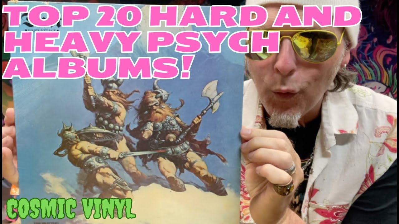 Top 20 Hard and Heavy Psych Albums #vinylcommunity #vinylrecords #vinyl