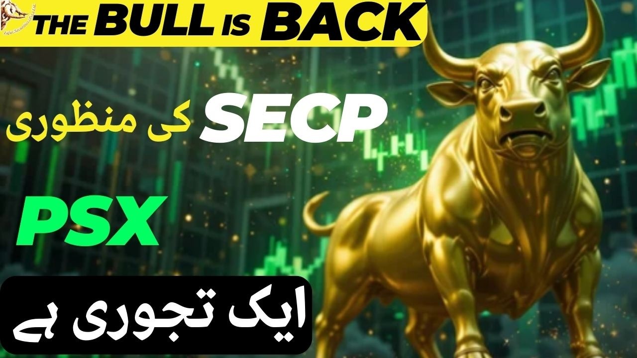 #psx | THE STOCK MARKET BULL IS BACK NOW | SECP APPROVAL | MARKET IS A LOCKER