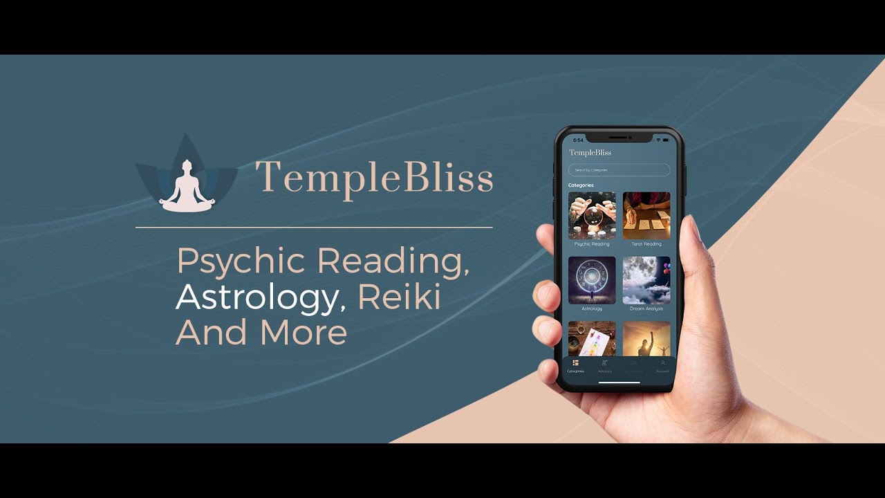 Temple Bliss App Psychic Reading, Astrology, Reiki and More