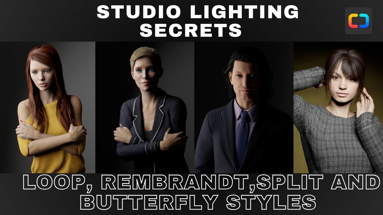 The Ultimate Lighting Tutorial in Set.a.Light 3D: 4 Classic Portrait Styles!