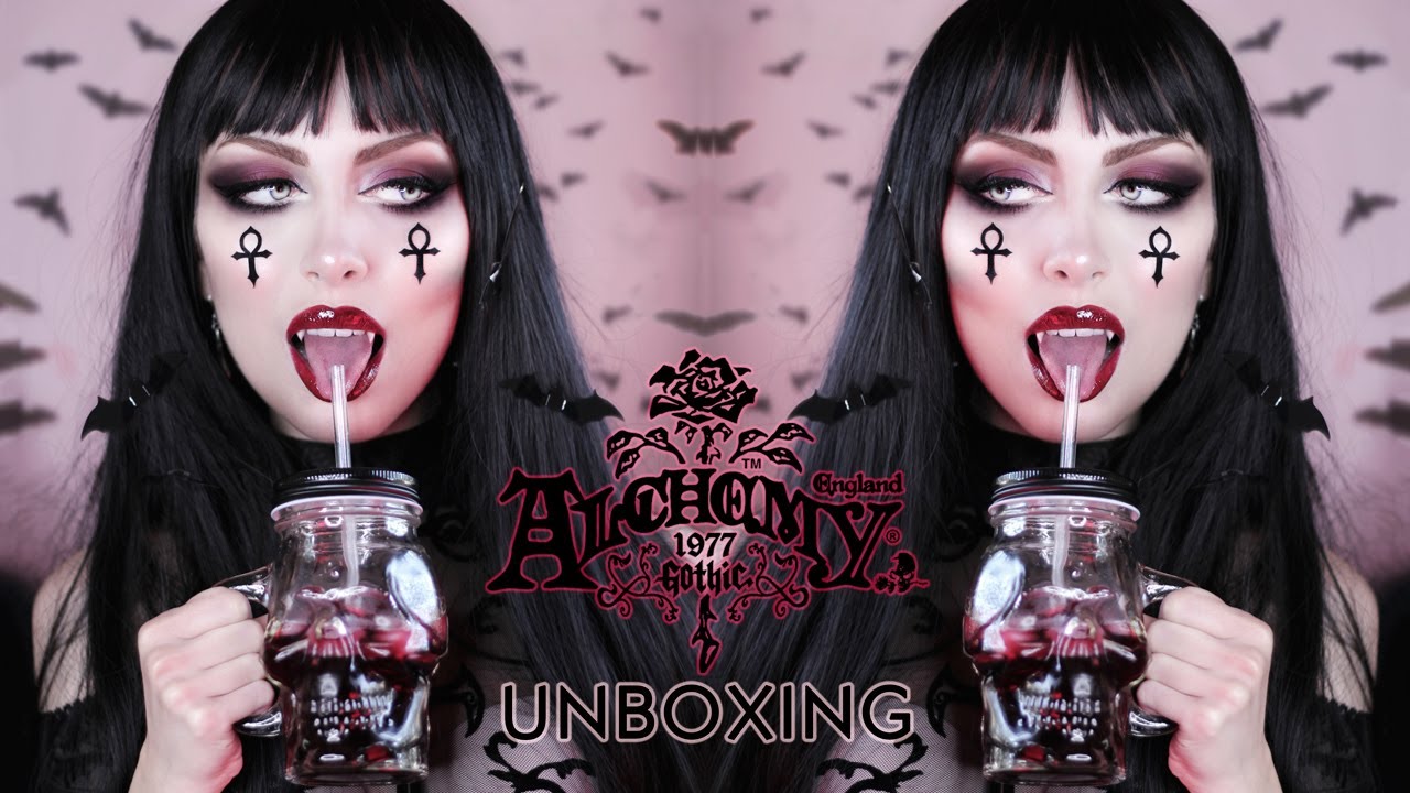 ALCHEMY GOTHIC HAUL | Unboxing and Try On | Goth Jewelry + Decor Alternative Lifestyle | Vesmedinia