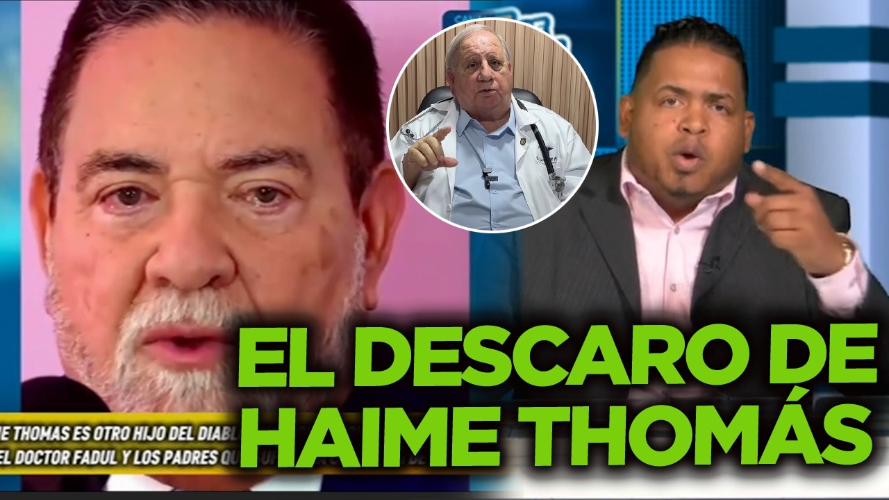 Comunicador llama hijo del di@blo a Haime Thomás por caso Dr. Fadul