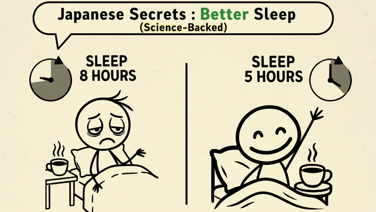 How to Sleep LESS hours and wake up FRESH (Science-Backed)
