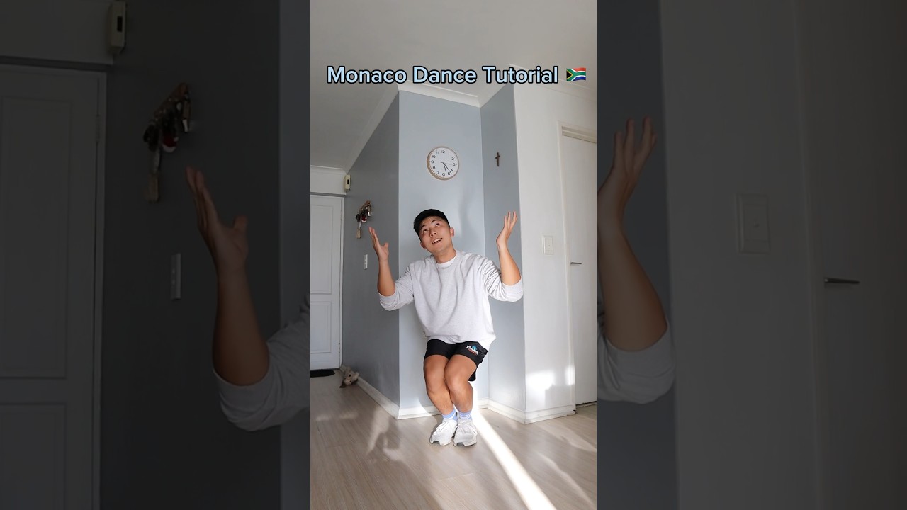 Monaco Tutorial 🇿🇦😎 Let me know if you got it 👇🏼 #dance #ujonesfam #amapiano #viral #tutorial