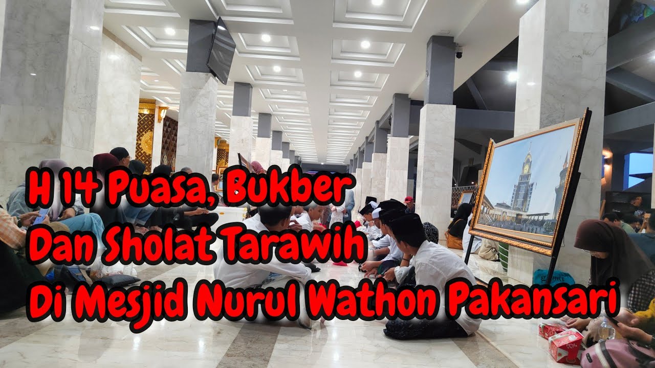 Berburu Takjil Dan Bukber Di Mesjid Raya Nurul Wathon Kabupaten Bogor 