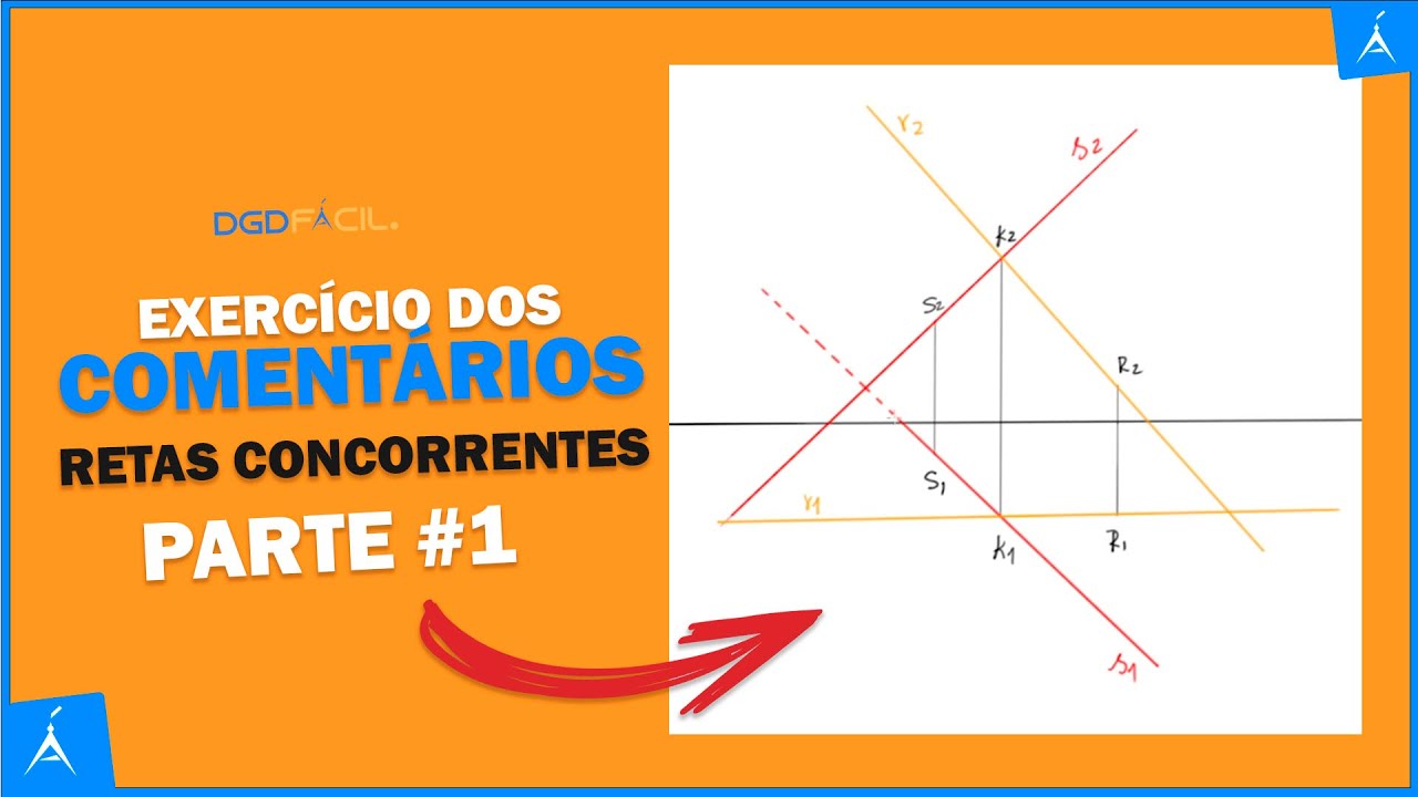 Exercício dos comentários #1 — Retas Concorrentes — DGD FÁCIL