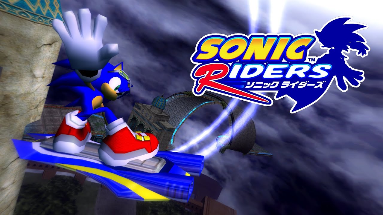 Sonic Riders - Babylon Garden - Sonic (No HUD, no Blur) [REAL Full HD, Widescreen] 60 FPS