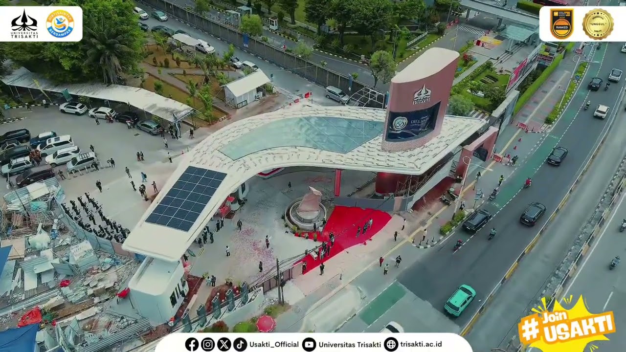 Universitas Trisakti Resmikan New Gate S. Parman sebagai Ikon Baru Kampus dan Simbol Arah Masa Depan