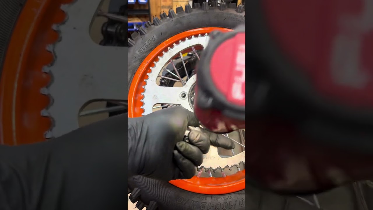 Tuttio Rear Supermoto Wheel Installation