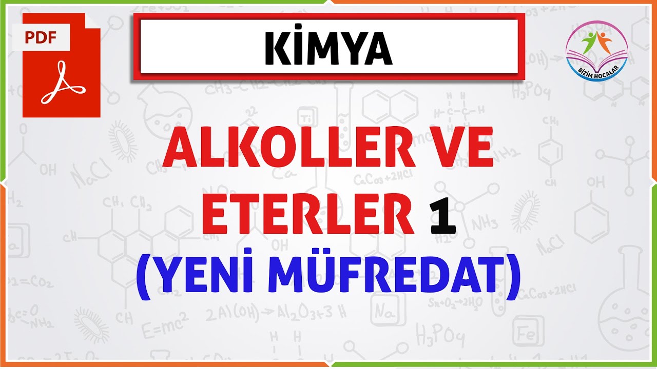 ALKOLLER VE ETERLER 1 (2020 AYT) (YENİ MÜFREDAT)