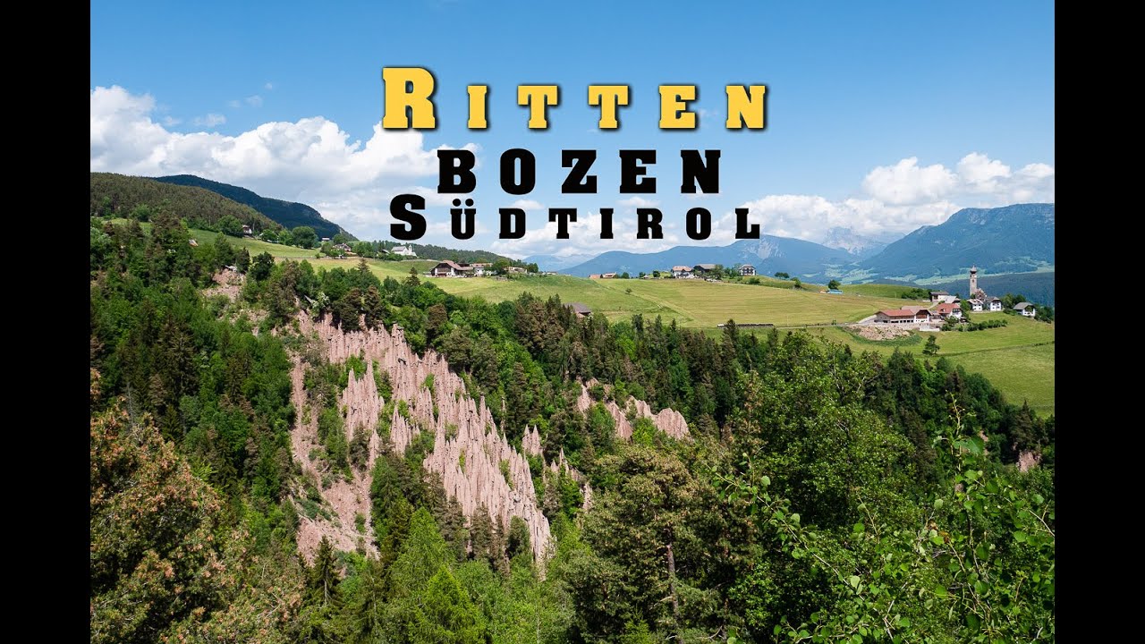 Hochplateau Ritten mit Besuch bei den Erdpyramiden bei Bozen in S&uuml;dtirol