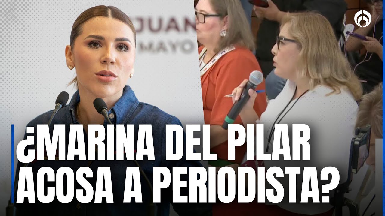 Periodista denuncia que Marina del Pilar busca intimidarla tras pregunta 