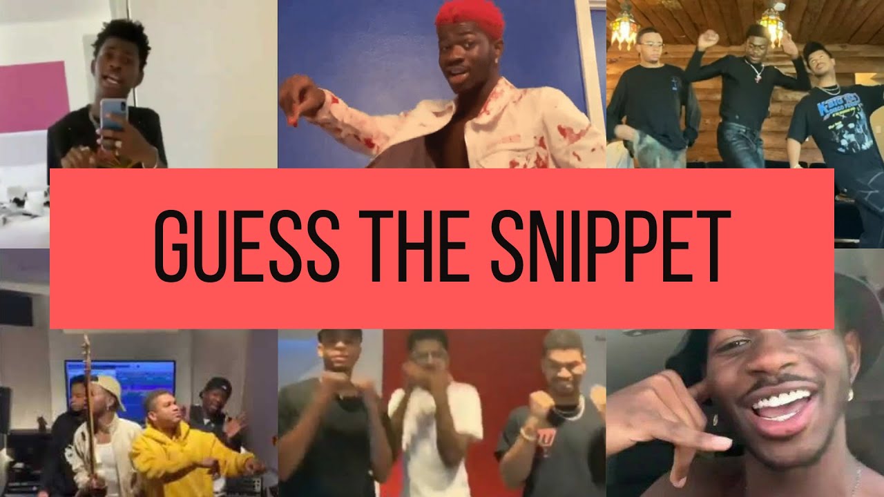 Guess The Snippet Of Lil Nas X