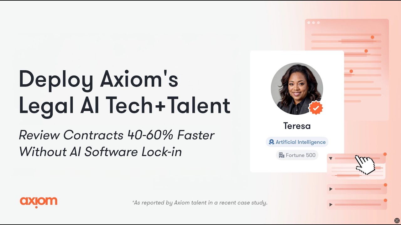 DraftPilot Legal AI Contract Review Demo with Axiom's David O'Hara