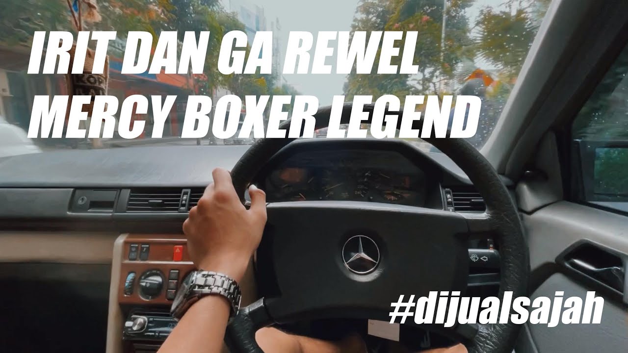 MERCY LEGENDARIS | W124 230E MT | BLACK METALIC #DIJUALSAJAH