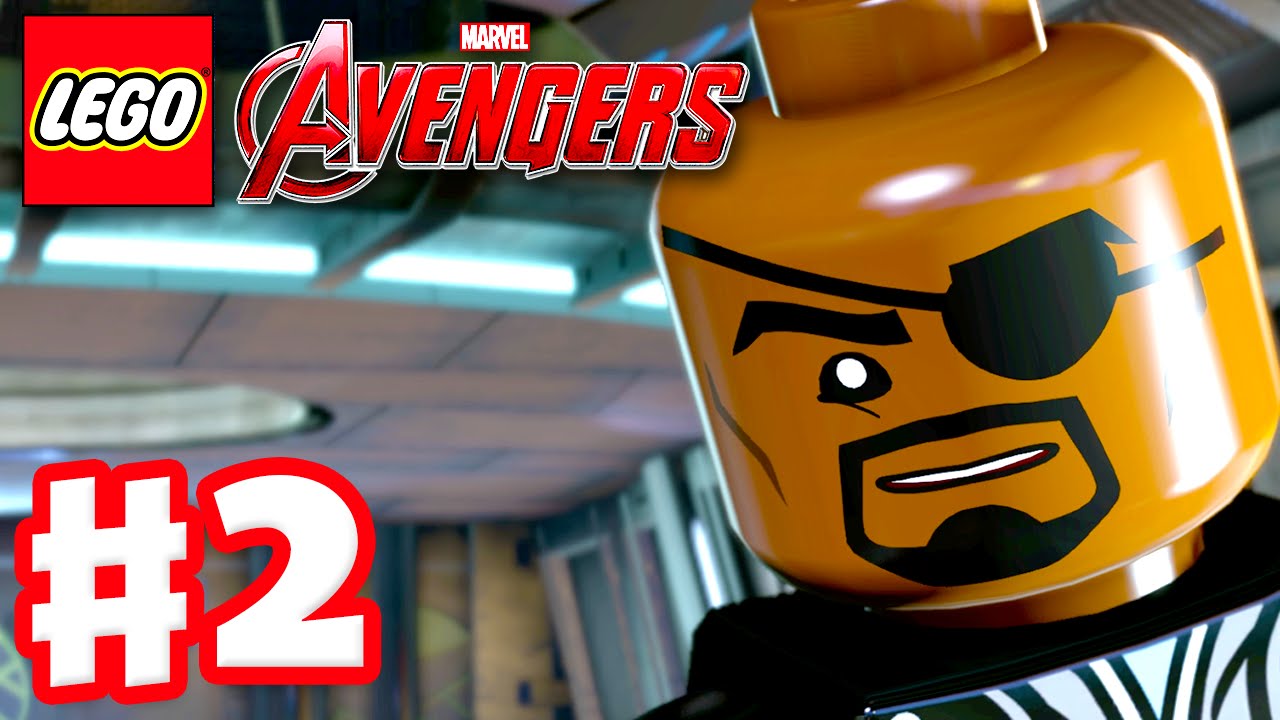 LEGO Marvel's Avengers - Gameplay Walkthrough Part 2 - Nick Fury and Loki! (PC)
