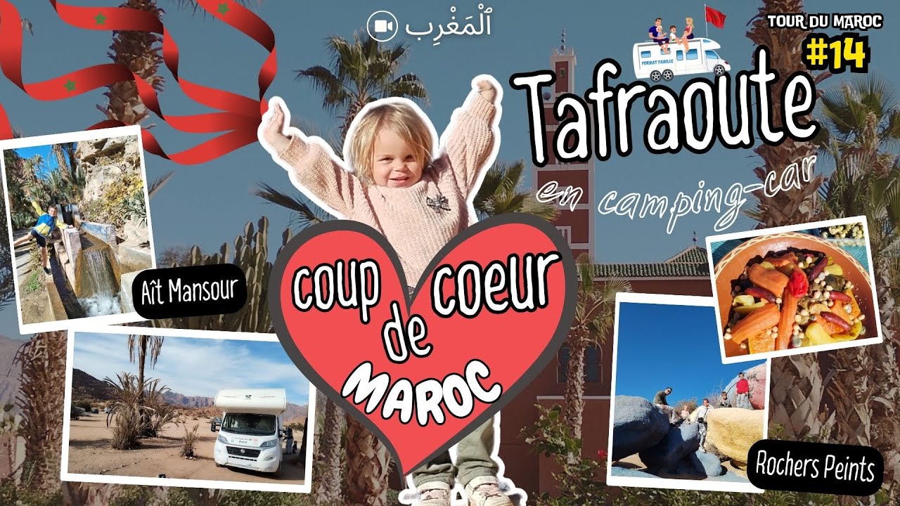 Tafraoute 🇲🇦 : Le temps des marocains est-il différent ? - Maroc en camping car  !