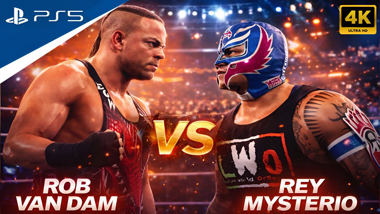 Dream Match Face-Off 🔥 RVD vs Rey Mysterio - WWE 2K25 at SMACKDOWN | PS5 Gameplay [4k60]