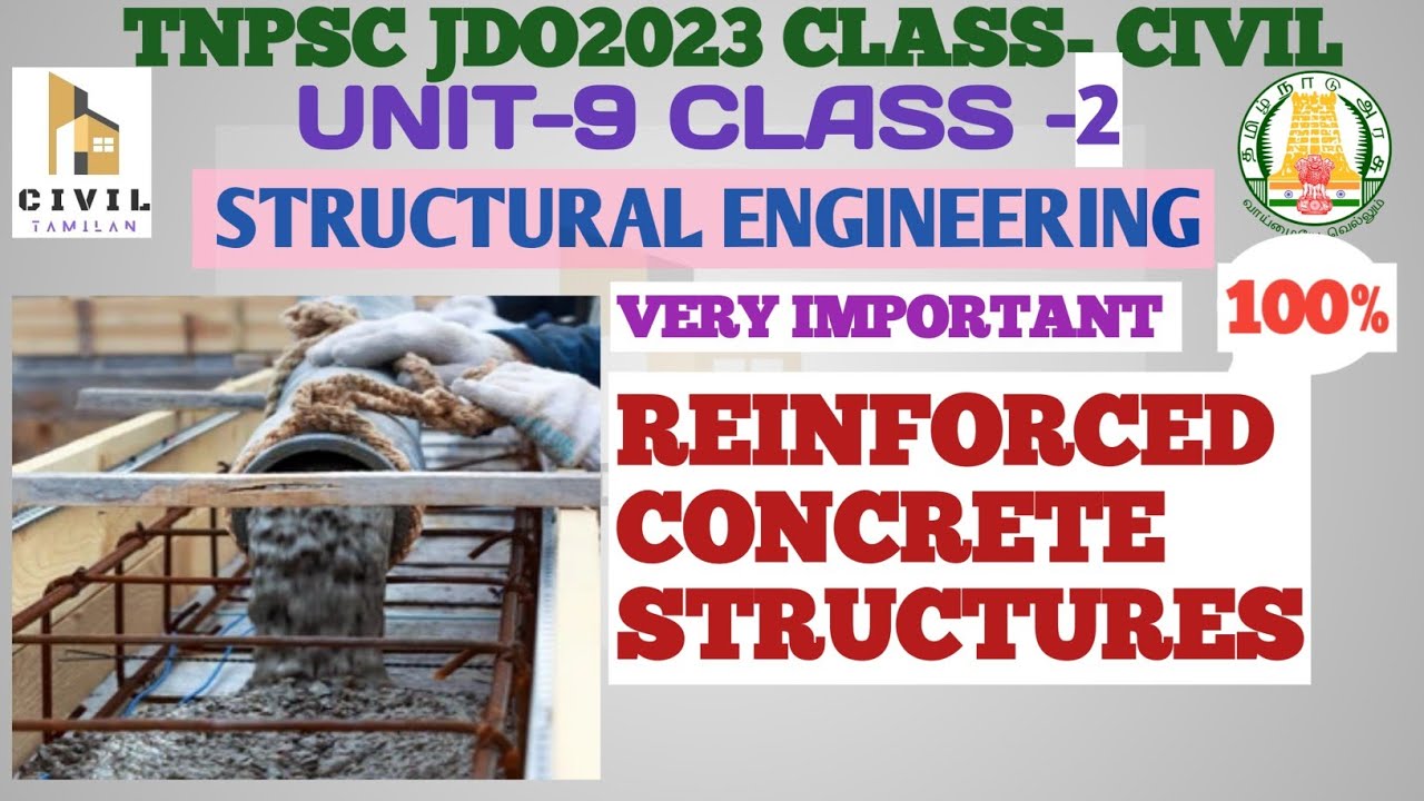 STRUCTURAL ENGINEERING 2|UNIT 9|TNPSC AE JDO
